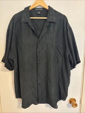 Vintage silk button down